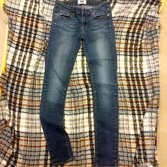 PAIGE Peg Skinny Jeans 26 - Picture 2 of 16